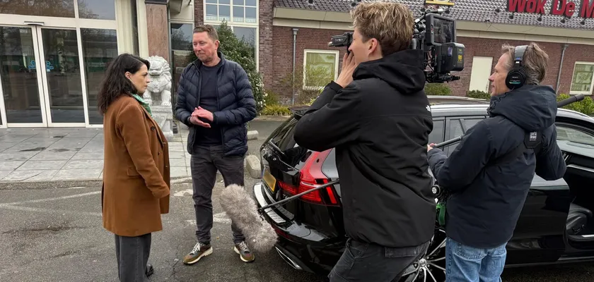 Filming for VPRO’s Stephanie First in Utrecht